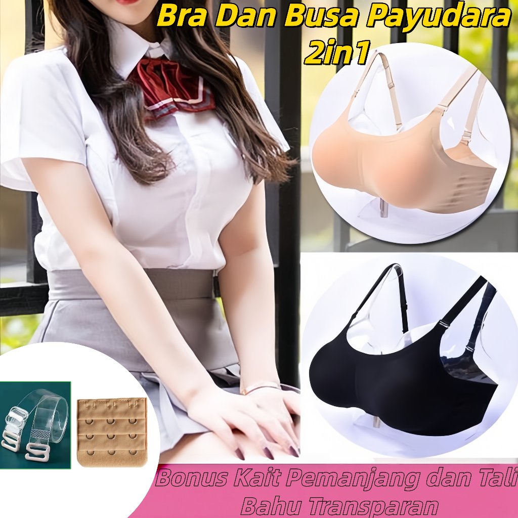 Bra Dan Busa Payudara 2in1/Payudara Silikon Palsu Realistis/Untuk pasca operasi/Payudara silikon pay