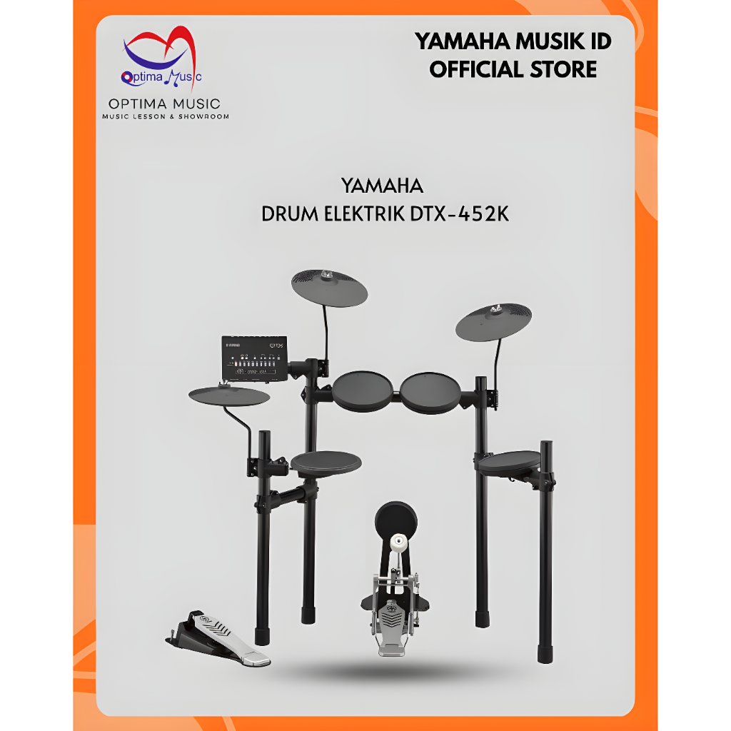 Yamaha Drum Elektrik DTX-452K / Elektrik drum Yamaha DTX-452