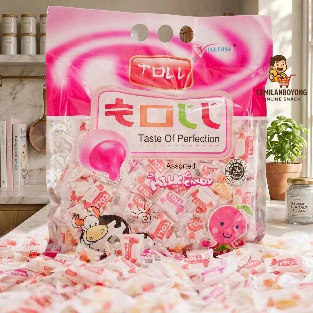 TOLL MILK CANDY | PERMEN SUSU BUAH 500GR | HALAL & BPOM