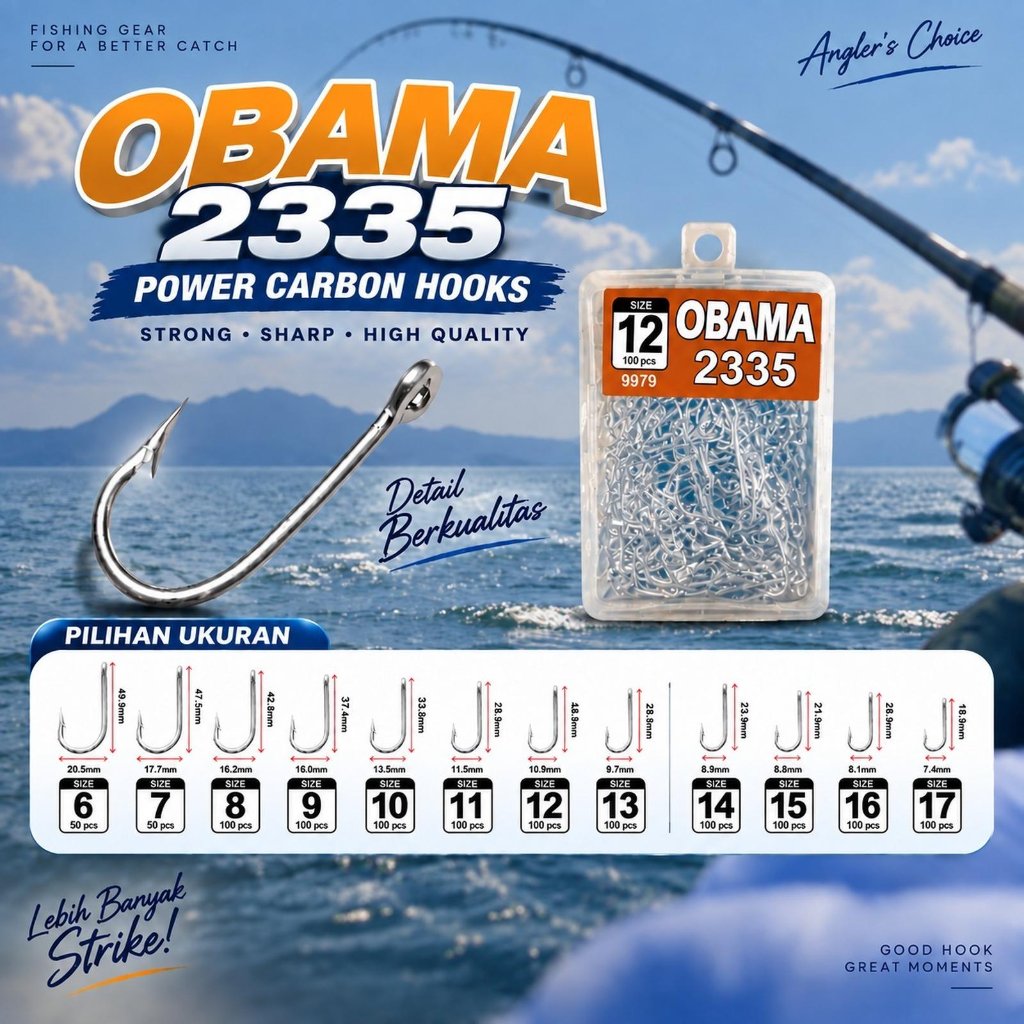 Kail OBAMA 2335 lubang