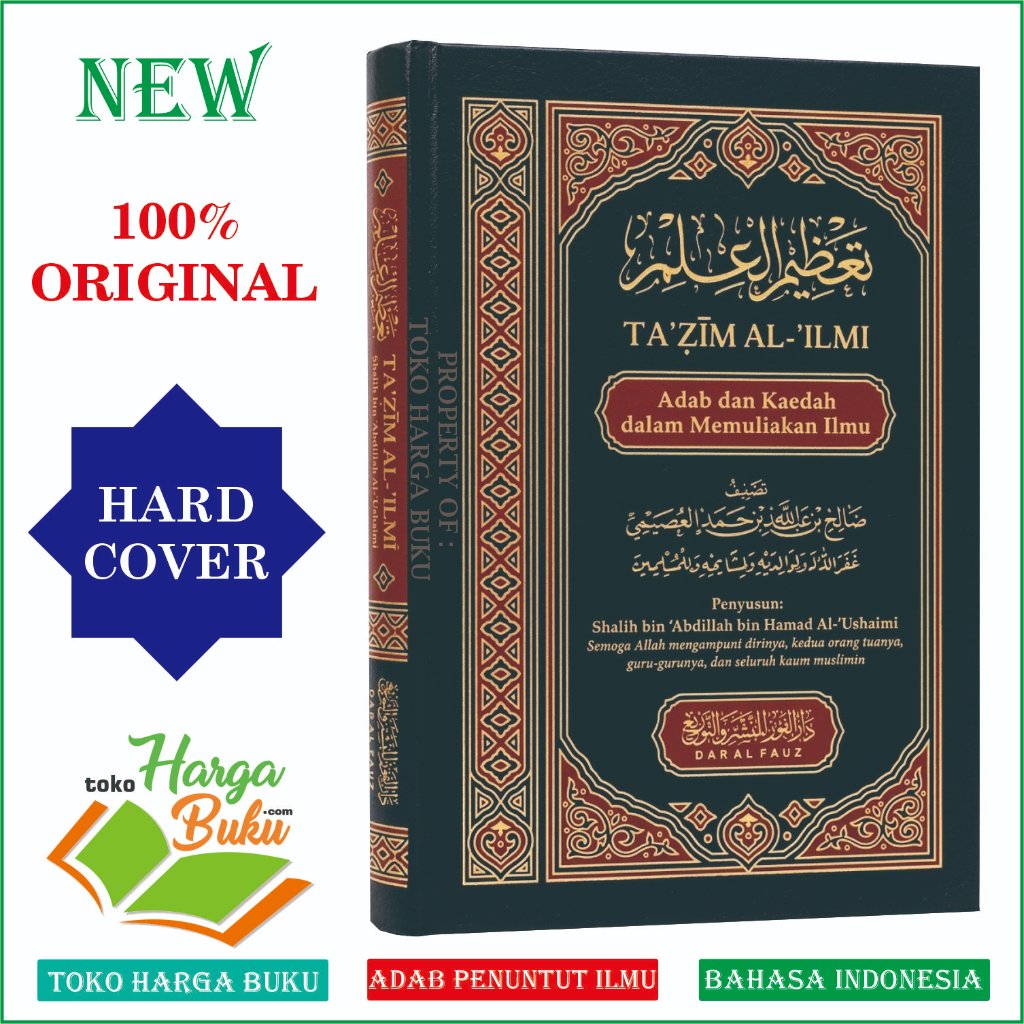 Buku TA'ZIM AL-'ILMI Adab & Kaedah dalam Memuliakan Ilmu Arab Terjemah Talimul Mutaalim Tazim Al Ilmi - Dar Al Fauz
