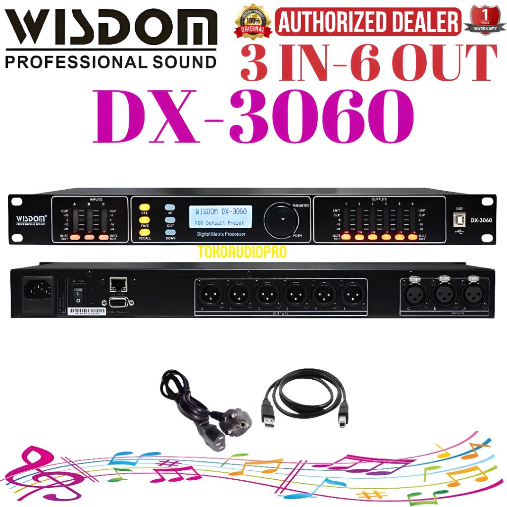 Wisdom DX3060 Speaker Management DLMS Speaker DX-3060