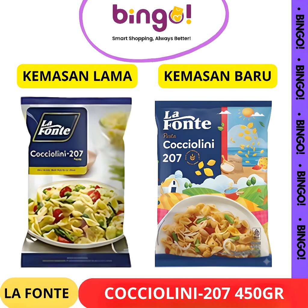 La Fonte Pasta Cocciolini-207 500g
