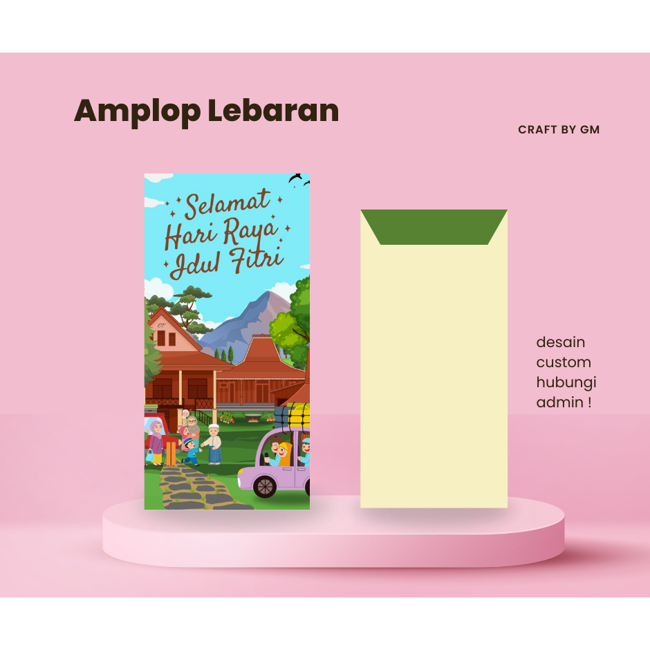 

003 | Angpau Lebaran Aestetic | Amplop Lebaran custom | Amplop THR