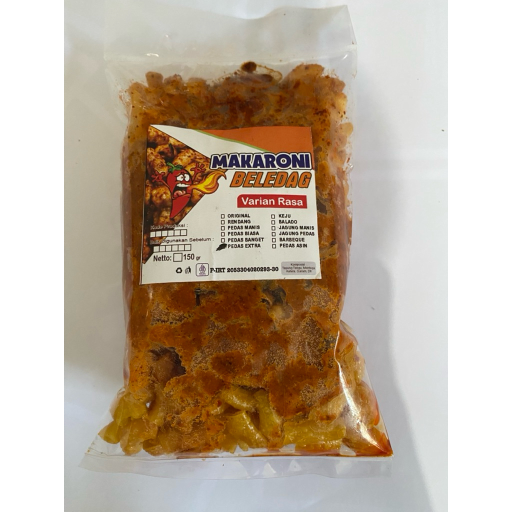 

makroni pedas extra / makroni pedas extra bumbu basah