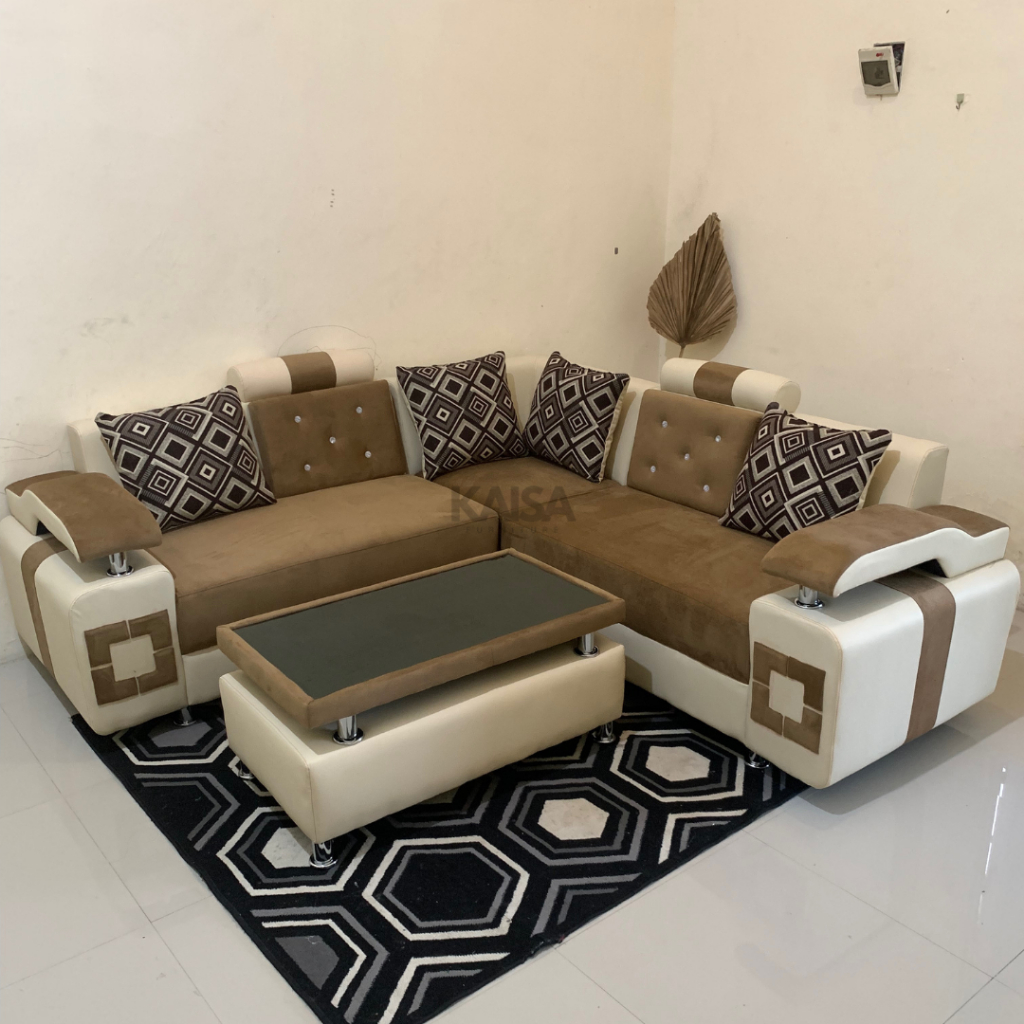 sofa minimalis ruang tamu sudut model L murah rolling - kaisa furniture