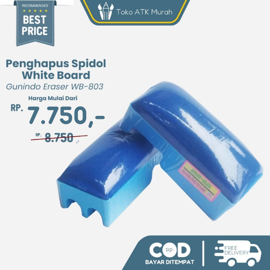 

Gunindo Penghapus Spidol White Board Eraser WB-803
