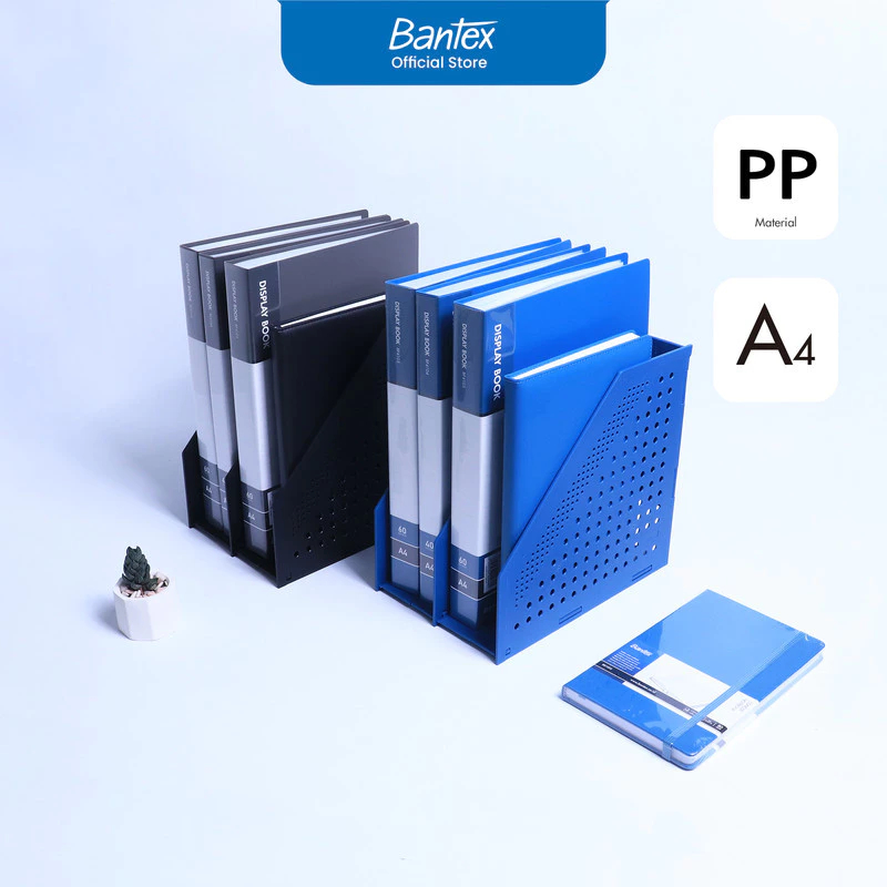 

Bantex Magazine Holder / File Tray / Rak Buku Majalah Bahan PP Dapat Dilipat | 2 Sekat BJ7692