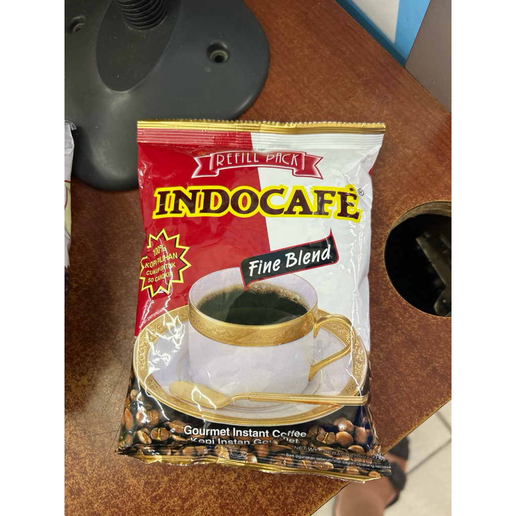 

Indocafe Refill pack Fine Blend 100gr