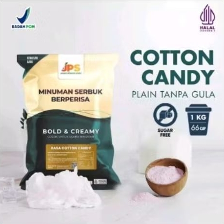 

Powder Drink JPS Bubuk Minuman Rasa Cotton Candy Plain 1 Kg