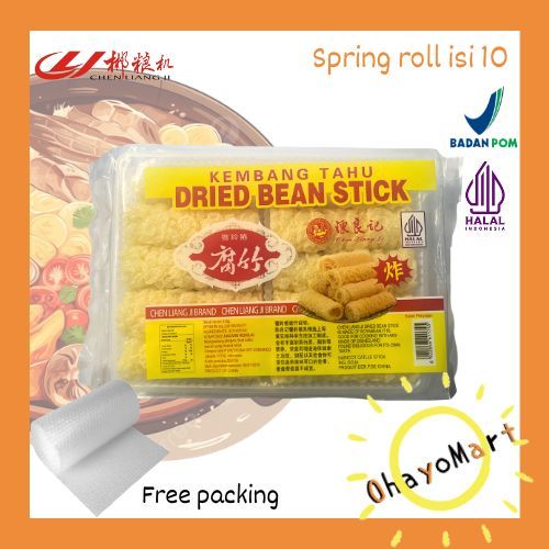 

Chen liang ji kembang tahu gulung steamboat / Dried bean stick 120g