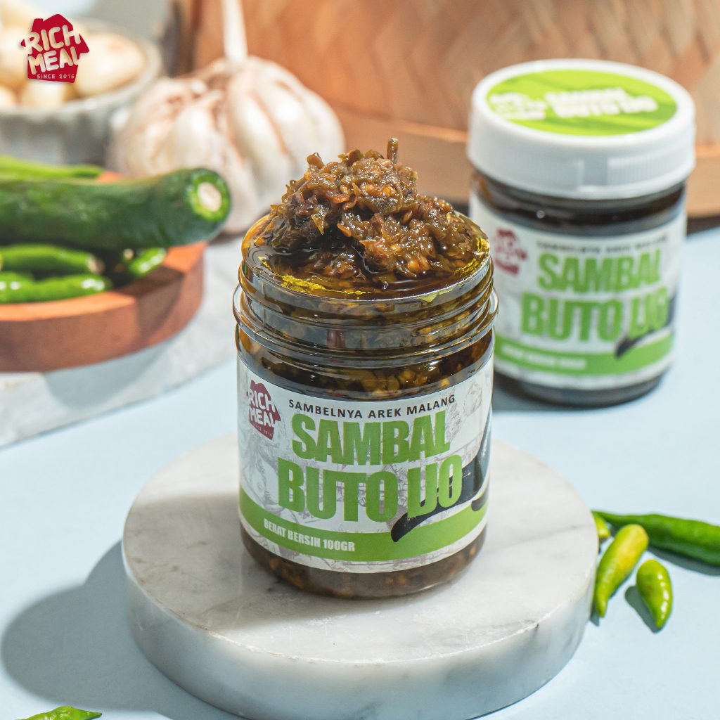 

SAMBAL IJO BUTO IJO PEDAS GURIH 100GR | SAMBALNYA AREK MALANG