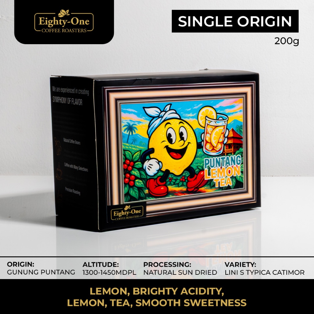 

Puntang Lemon Tea I Single Origin Arabika Puntang I 200gr