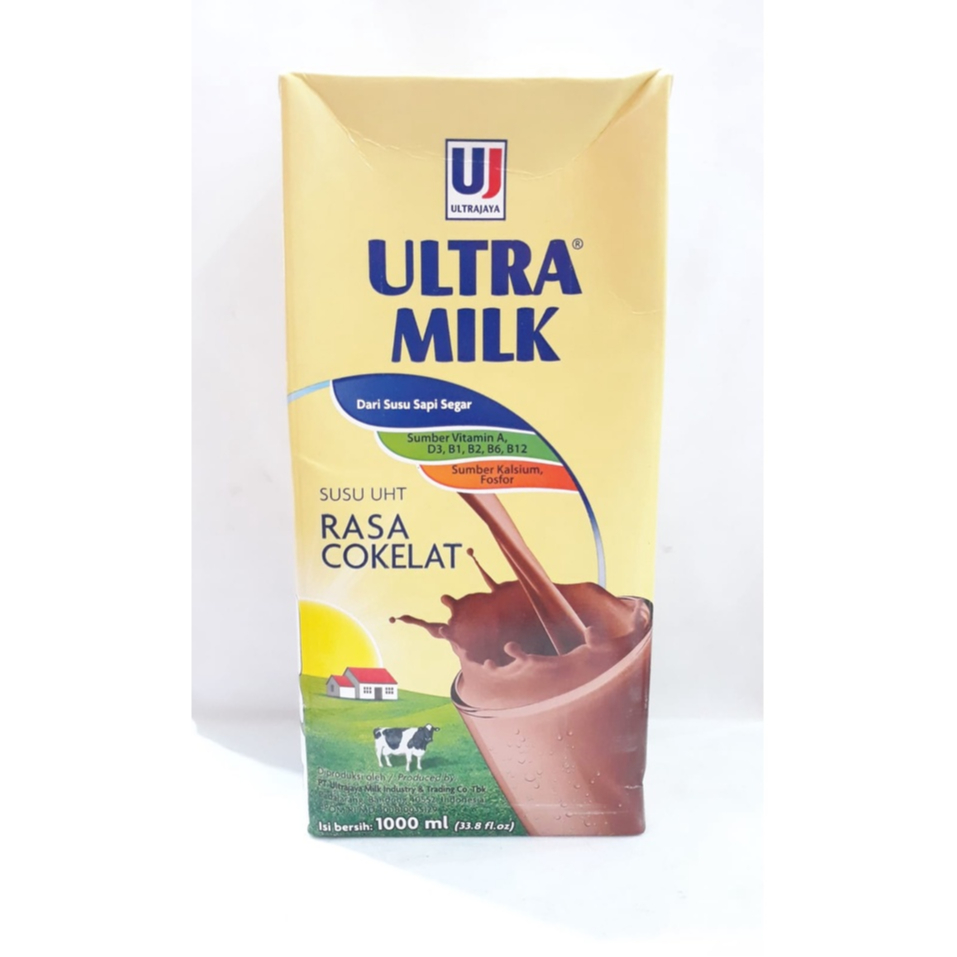 

ULTRAMILK SUSU UHT RASA COKLAT 1000ML