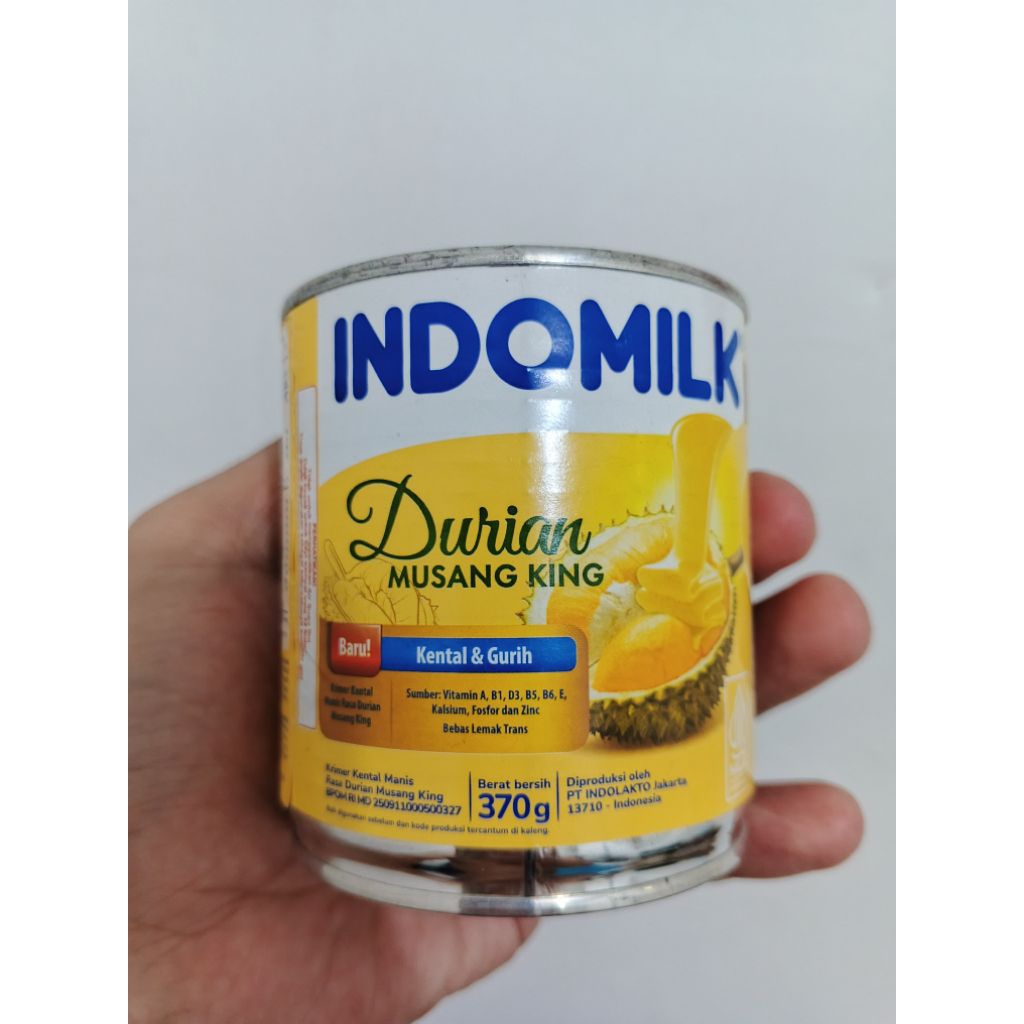 

SUSU KENTAL MANIS INDOMILK DURIAN MUSANG KING 370g (BACA DESKRIPSI)