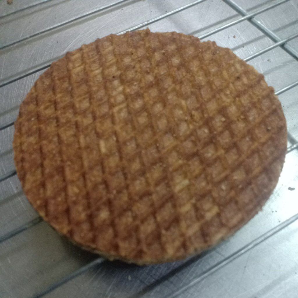 

single caramel stroopwafel