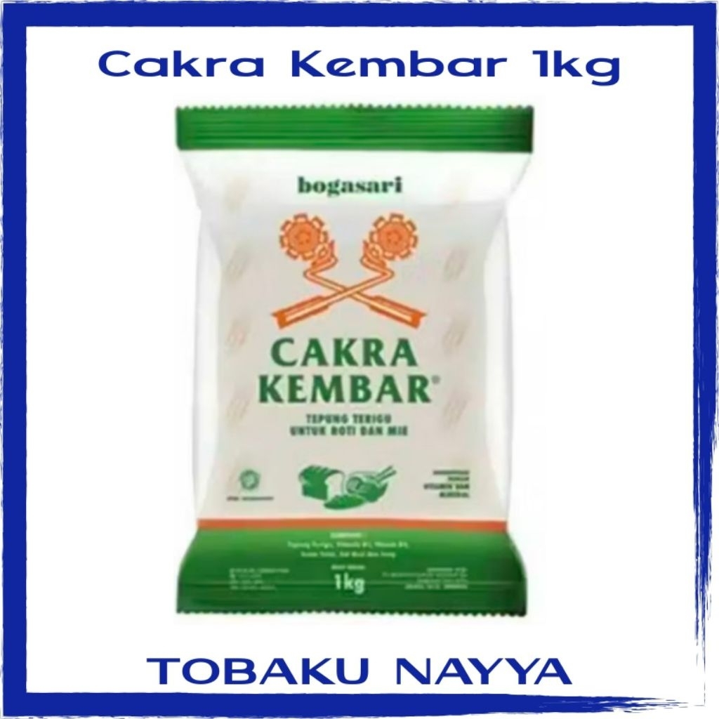 

Cakra Kembar - Tepung Terigu Cakra Kembar 1kg