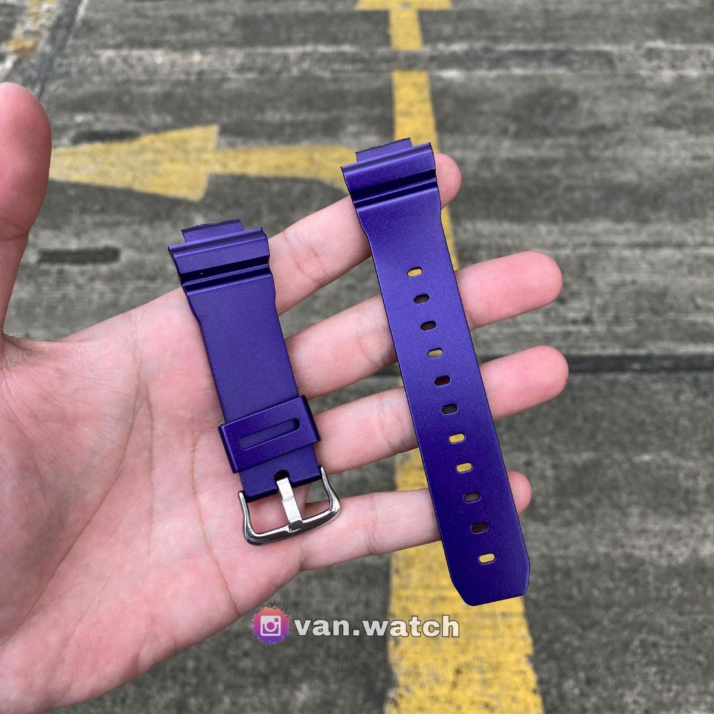 STRAP CASIO G-SHOCK DW 6900CC-3 HIJAU DW 6900CC-6 UNGU DW 5600 GW B5600 GM 5600 After Market