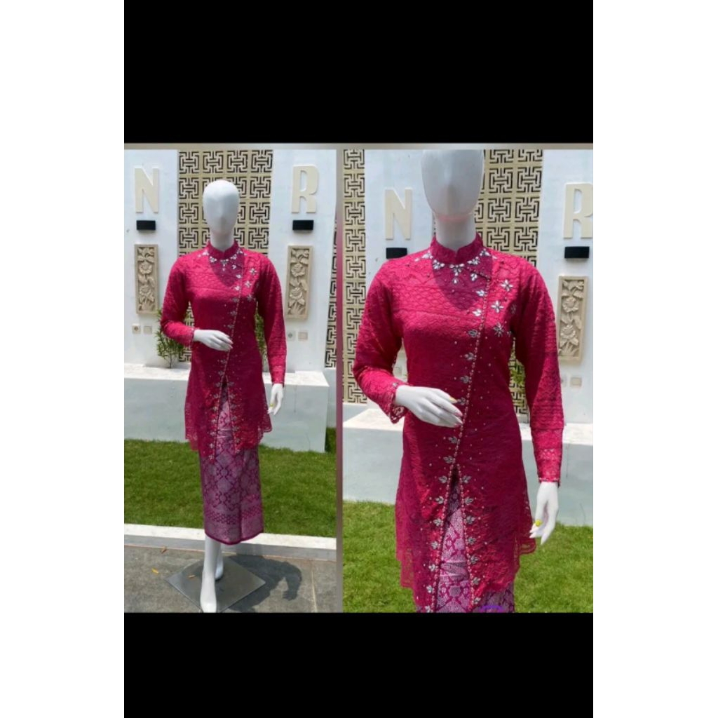 Kebaya Janggan // Kebaya Modern // Kebaya Nikahan // Kebaya Janggan Premium