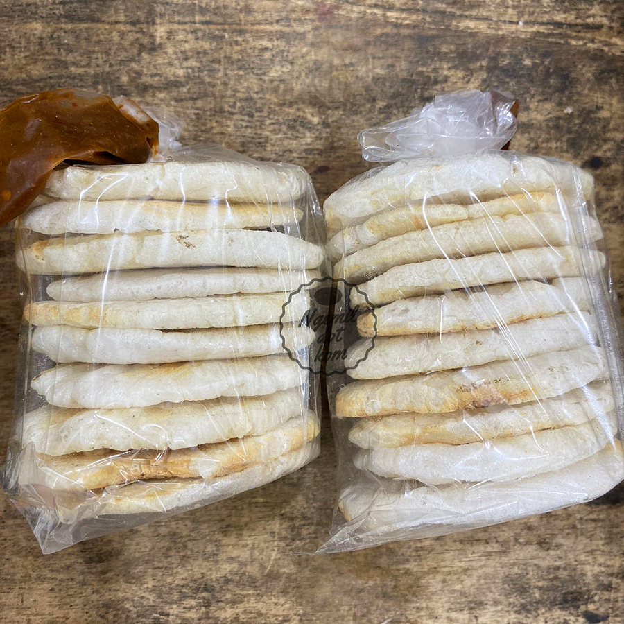 

KERUPUK KEMPLANG MINI / KERUPUK KEMPLANG IKAN / KRUPUK KEMPELANG BAKAR