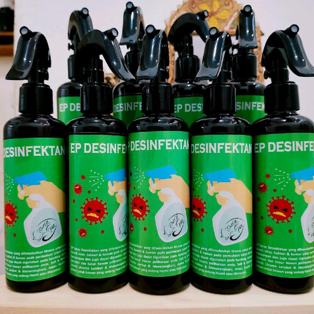 Earth Pets Desinfektan Spray Pembersih Kandang dan Ruangan 250 ml
