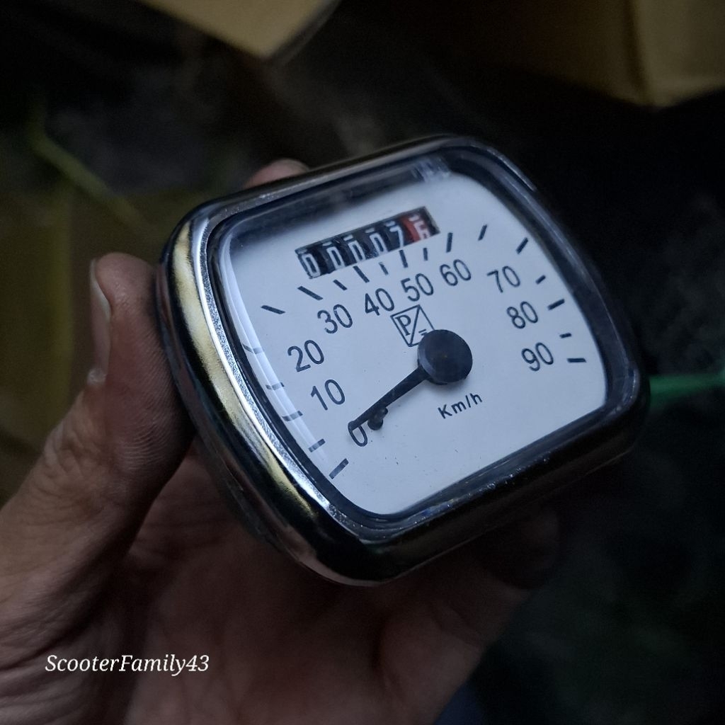 Speedometer kilometer vespa vnb import bagus