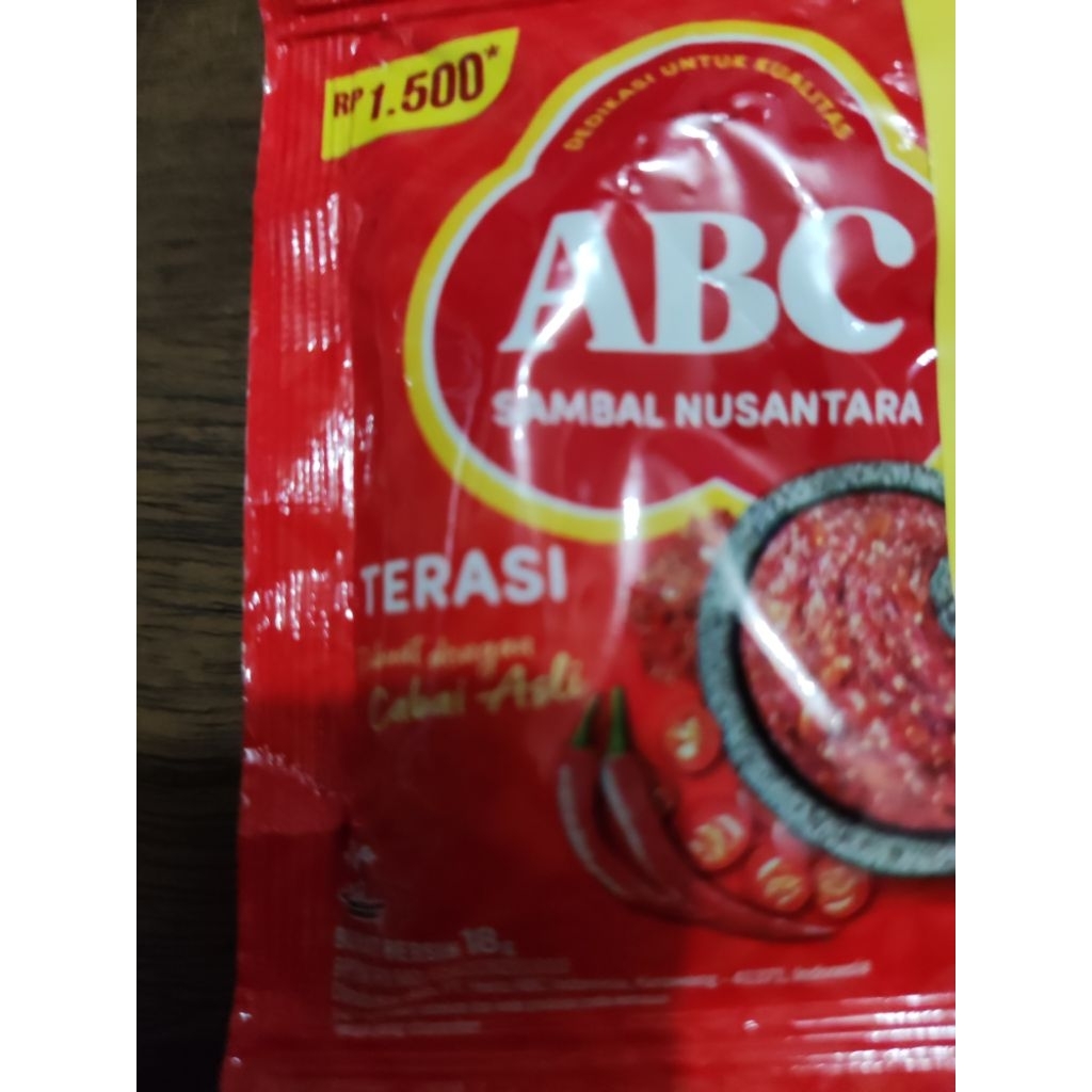 

Sambal Terasi Sachet per RTG
