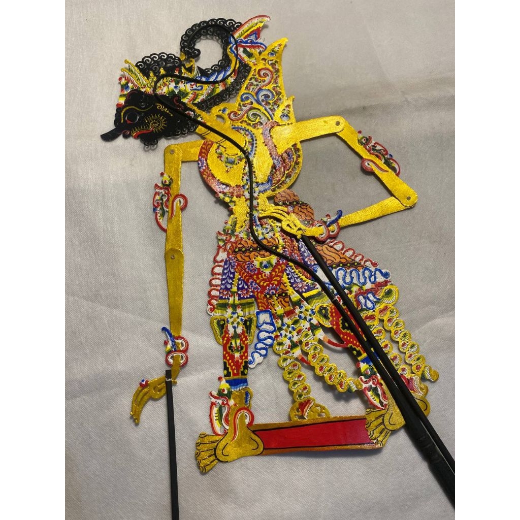 wayang kulit asli murah gatotkaca/gatotkoco wayang kulit