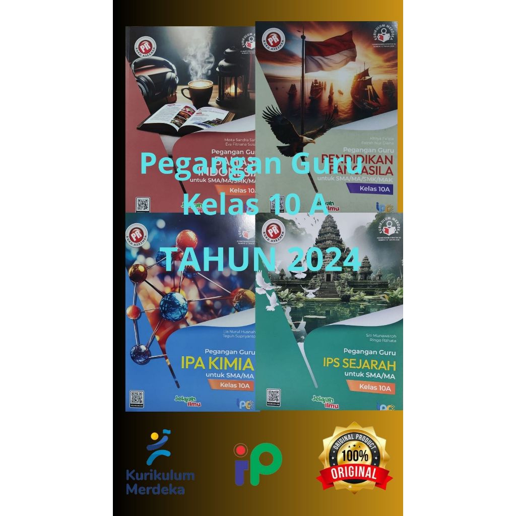 Buku Pegangan Guru/Kunci Jawaban PR/LKS INTAN PARIWARA Kelas 10 A dan B kurikulum Merdeka
