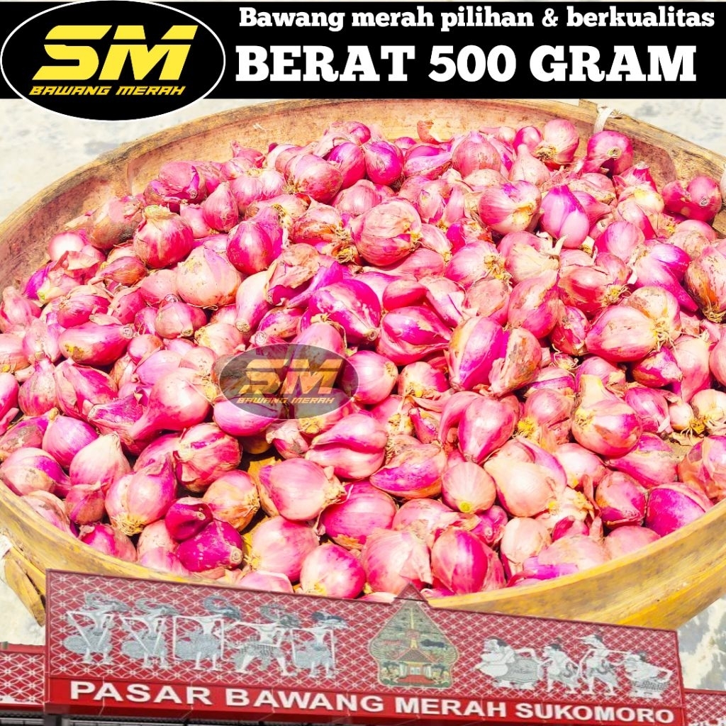 

Bawang merah bagus berkualitas asli NGANJUK 500 GRAM