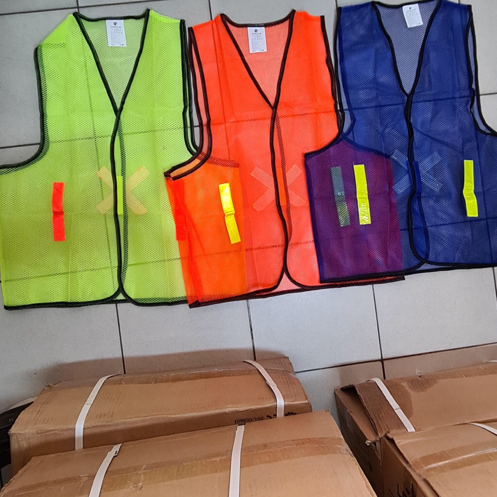 Rompi Proyek Jaring Merk Gosave / Rompi Jaring Gosave