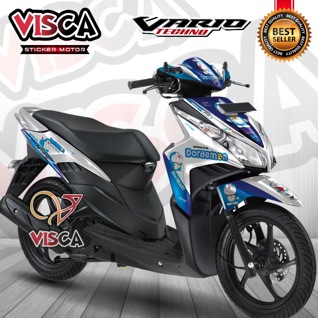 Decal Vario 110 Techno Full Body Stiker Vario 110 Techno Full Body Striping Vario 110 Techno Variasi