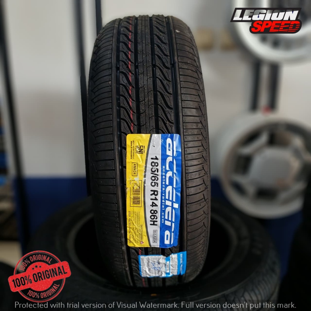 Ban Standar Mobil Avanza Xenia Kijang Merk Accelera Eco Plush Tubles Radial || Free Pasang ditoko