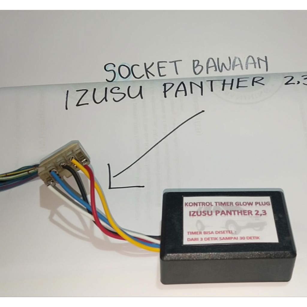 kontrol timer glow plug rakitan untuk pengganti Izusu panther 2,3.rusak