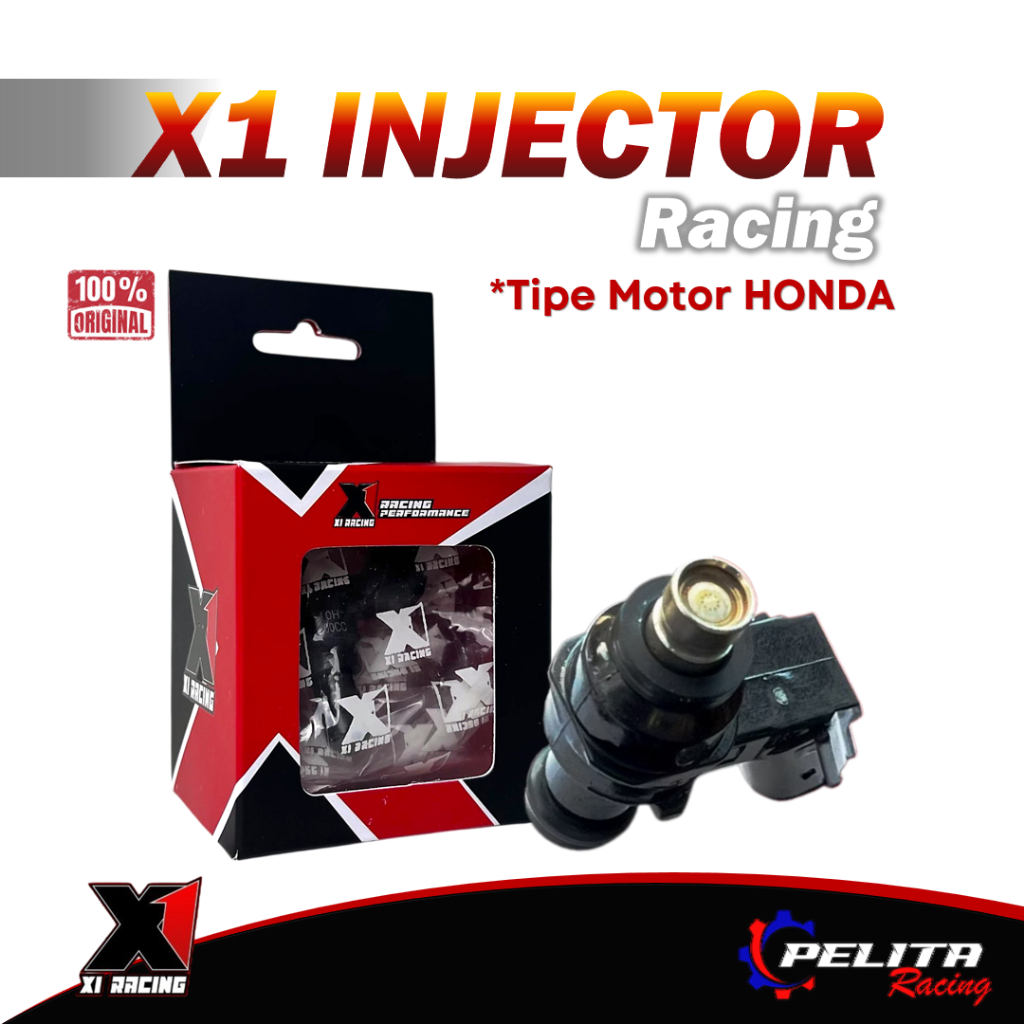 INJEKTOR RACING X1 - Upgrade Performa Motor Honda Vario, Beat, PCX, CBR150 - Bore Up 130cc-200cc