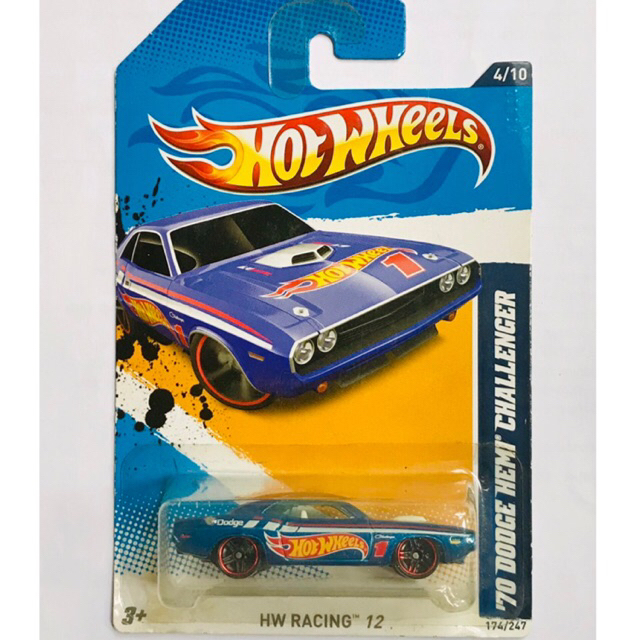 HOT WHEELS - 70 DODGE “HEMI” CHALLENGER