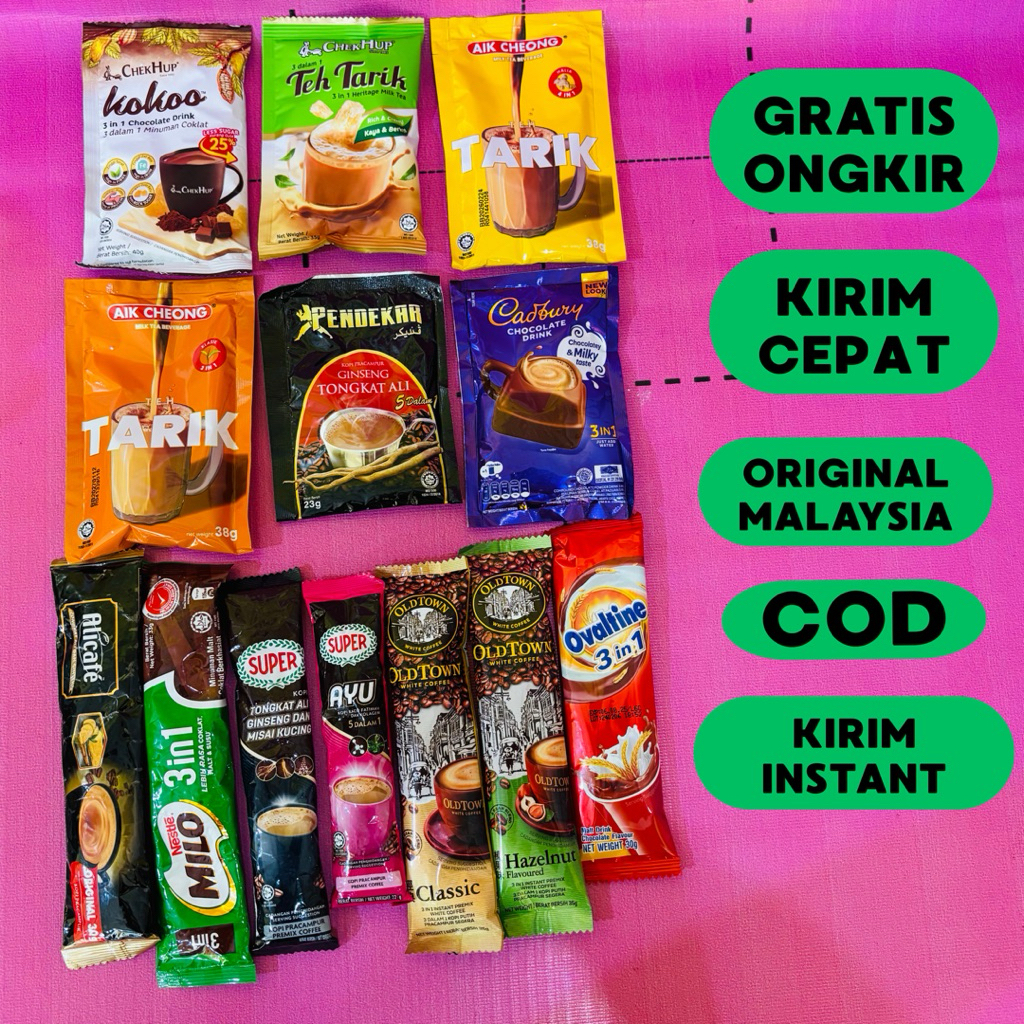 

Minuman Malaysia Satuan / Minuman Per Saset Malaysia