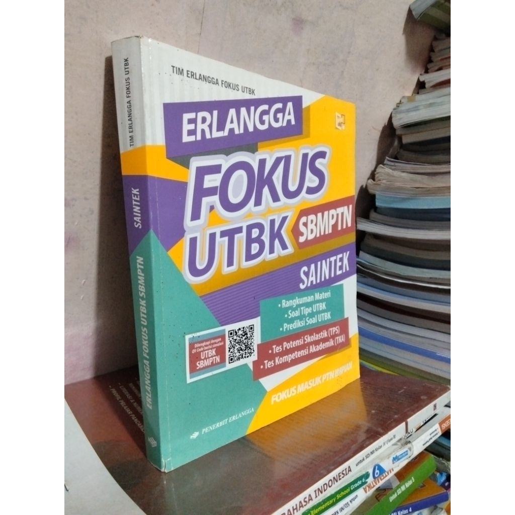 buku fokus utbk saintek sbmptn/bekas pakai