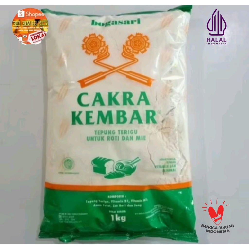 

TEPUNG CAKRA KEMBAR 1Kg