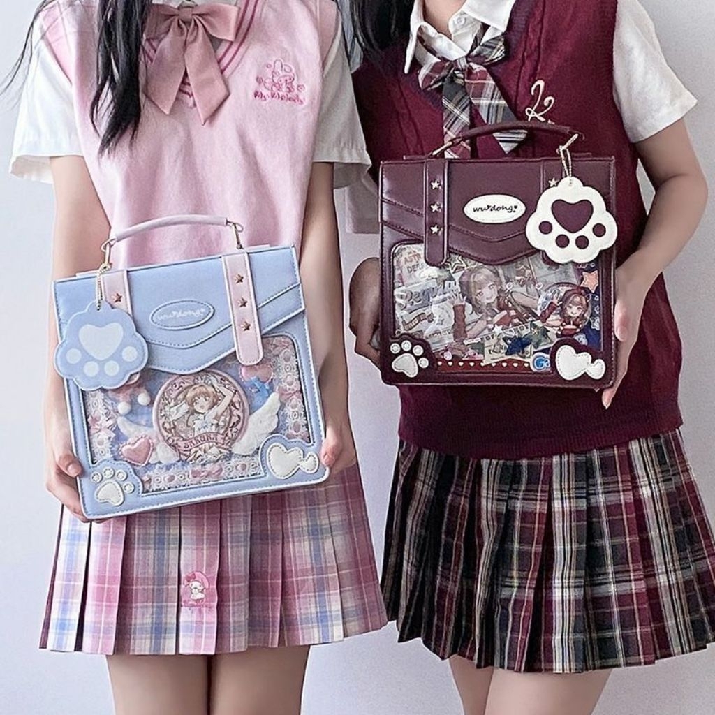 Tas Transparant Display Tas Handbag Tas Ransel Jepang Tas Wanita