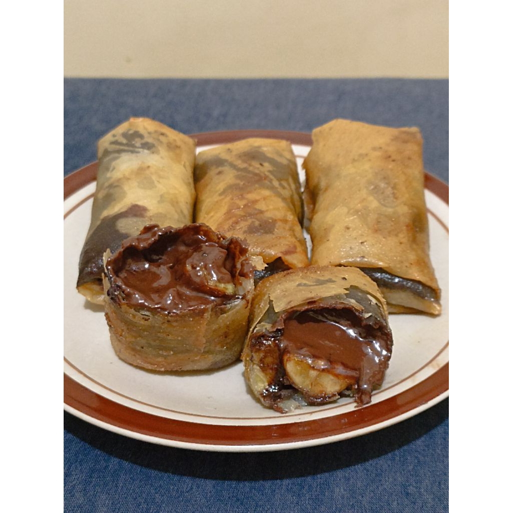 

Pisang Coklat Lumer Piscok Manis Frozen isi 10