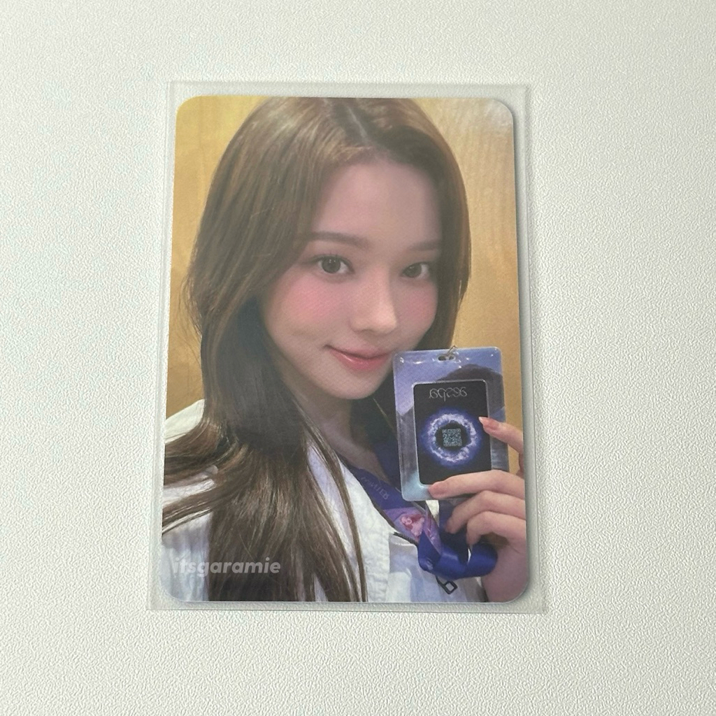 Photocard Official Winter lanyard everland - pc pob bene kim minjeong md everland pt1 ever smtown la