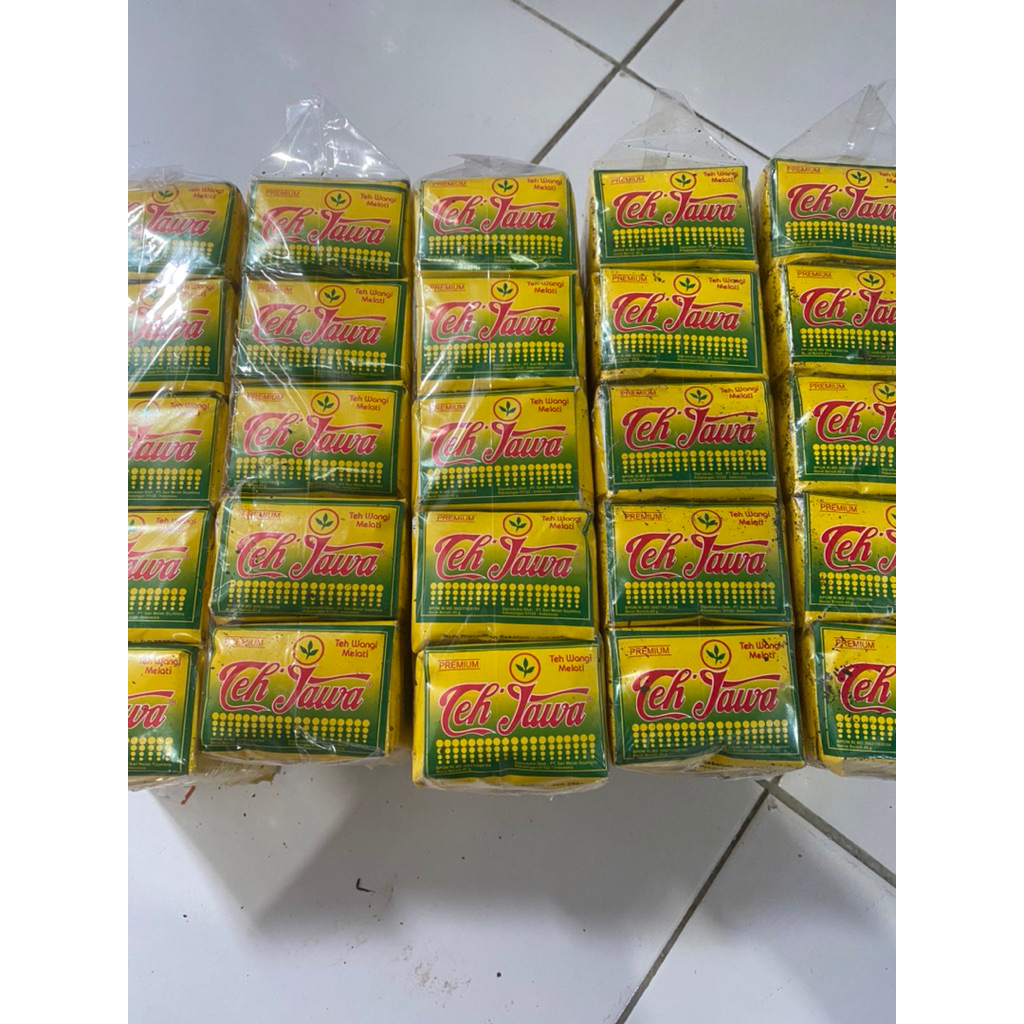 Teh Jawa Kuning Premium 45gr Tanpa Gelas Teh angkringan solo