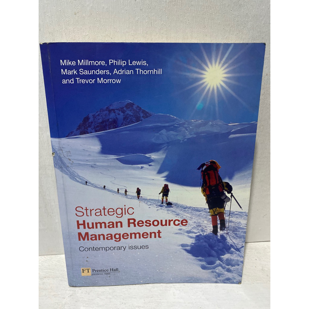 Buku Original STRATEGIS HUMAN RESOURCE MANAGEMENT - MIKE MILLMORE, PHILIP LEWIS