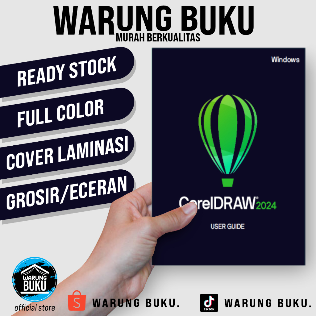 

Buku CORELDRAW user guide 2024 terbaru