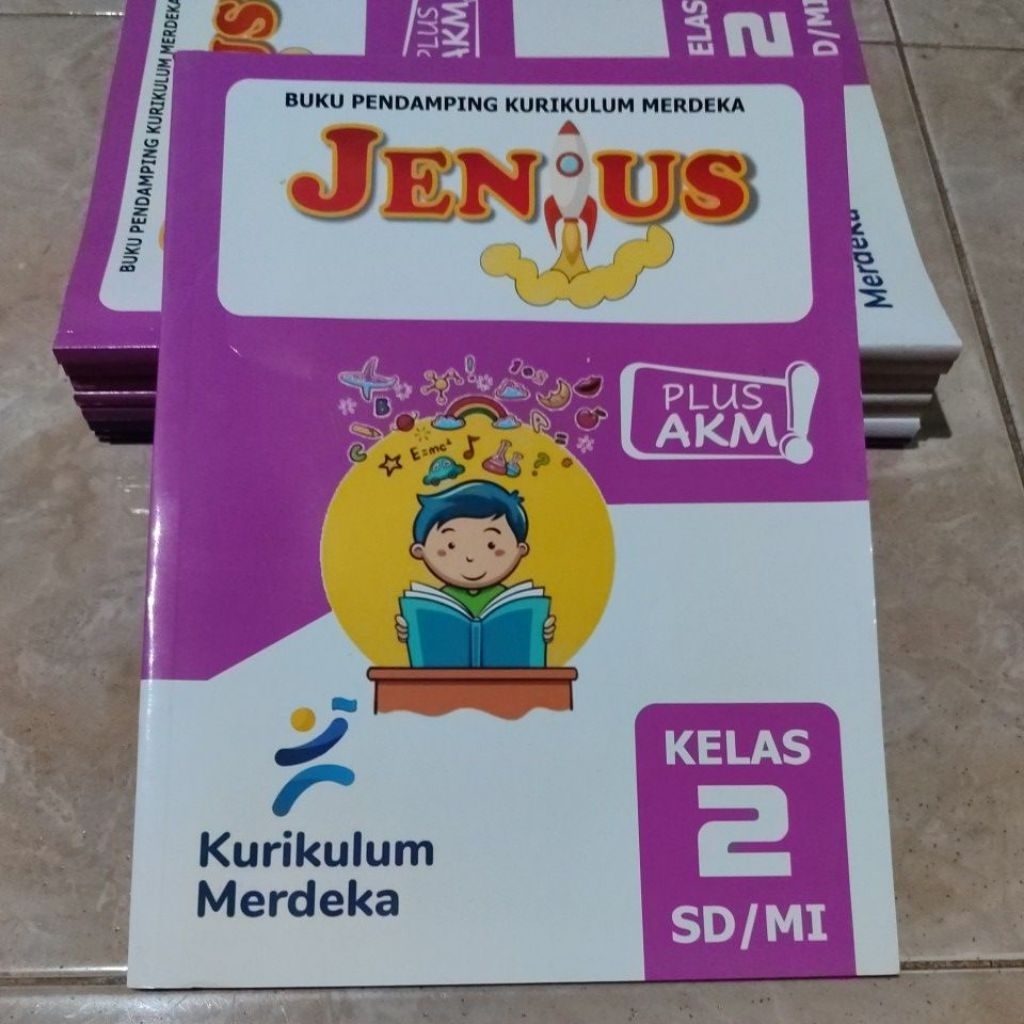 JENIUS Buku Pendamping KURIKULUM MERDEKA Plus AKM untuk SD/MI Kelas 2