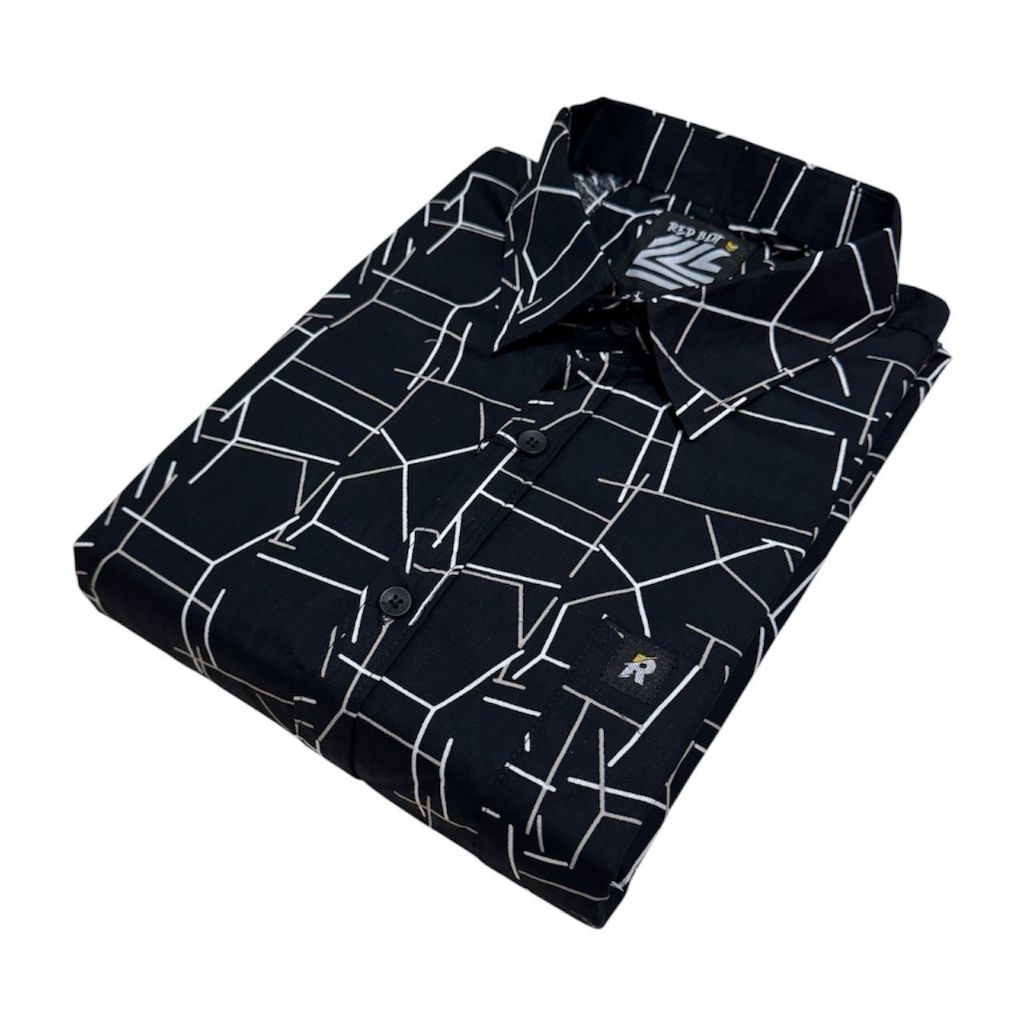 kemeja pria motif jumbo lengan pendek kemeja printing pria kemeja distro