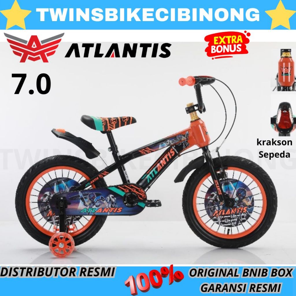 Sepeda 12 16 18 Atlantis BMX Type 7.0 Music Krakson