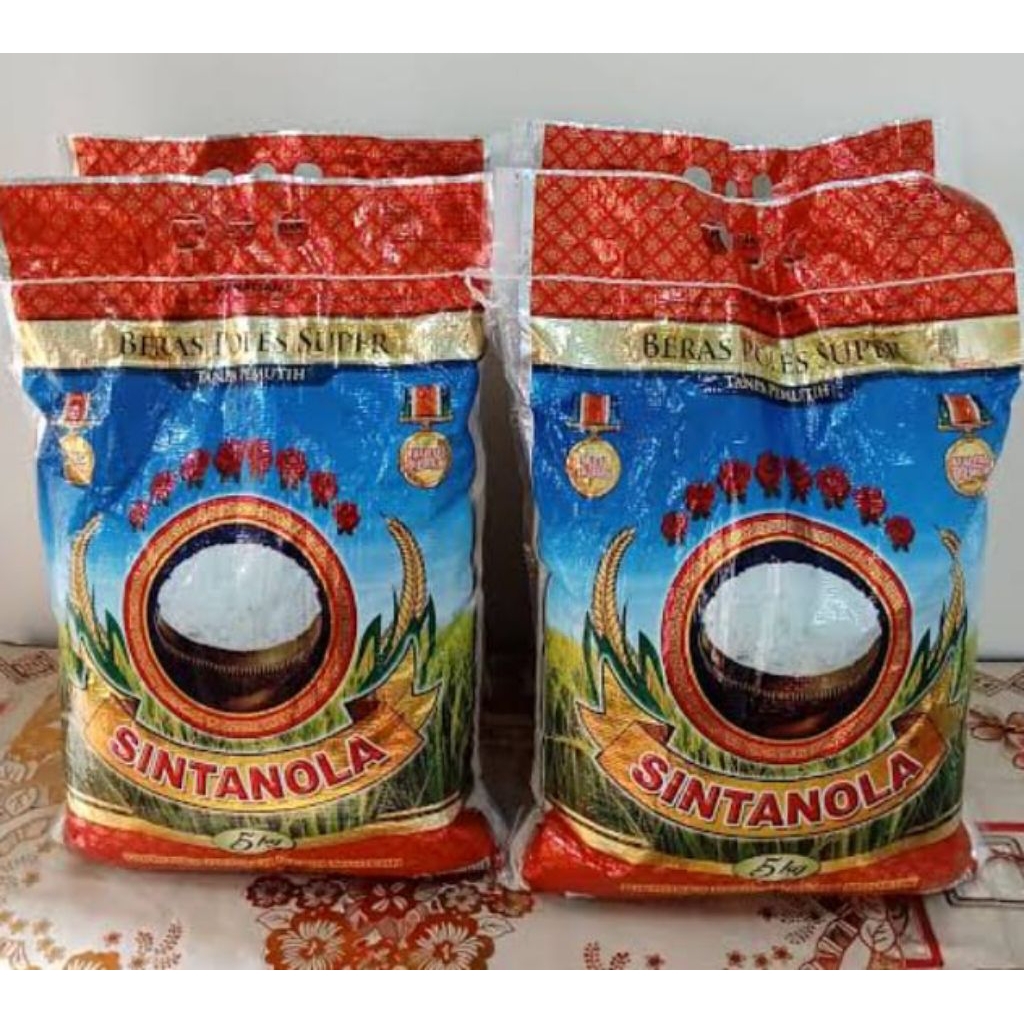 

beras sintanola kemasan 5kg x5