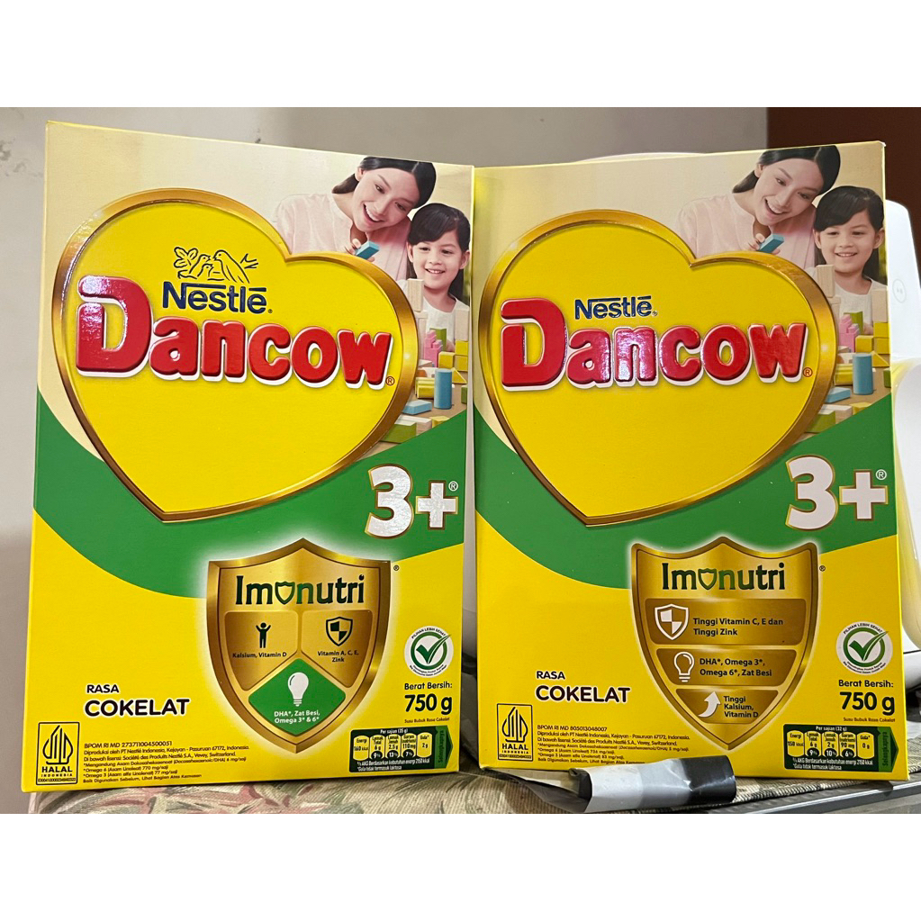 

Susu Dancow Cokelat 3+ 750gr